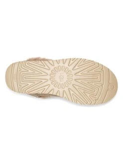 Ugg Leder-Boots "Mini Bailey Bow Gold Wash" In Beige/ Gold -Ugg ugg leder boots mini bailey bow gold wash in beige gold 5