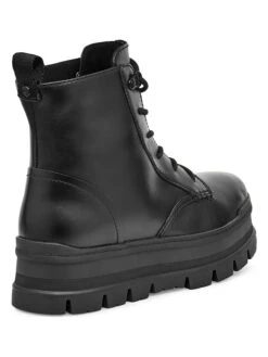 Ugg Leder-Boots "Sidnee" In Schwarz -Ugg ugg leder boots sidnee in schwarz 3