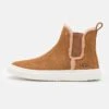Ugg Leder-Chelsea-Boots "W ALAMEDA CHELSEA" In Hellbraun