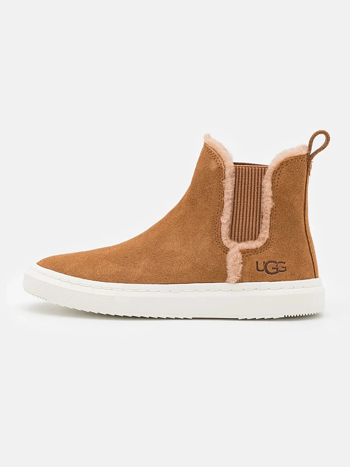 Ugg Leder-Chelsea-Boots "W ALAMEDA CHELSEA" In Hellbraun 3 Ugg Leder-Chelsea-Boots "W ALAMEDA CHELSEA" In Hellbraun